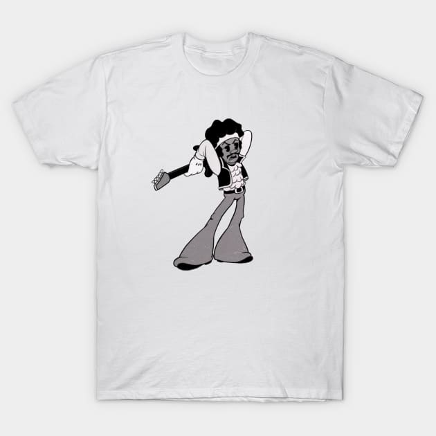 Jimbo in 1930s rubberhose cuphead cartoon style T-Shirt by Kevcraven